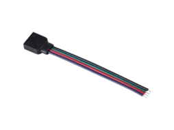 20 Cabos Conectores 4 Pinos Para Fitas Led Rgb 5050/3528/3014 10cm