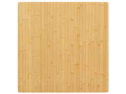 Vidaxl Tampo De Mesa 80x80x1,5 Cm Bambu