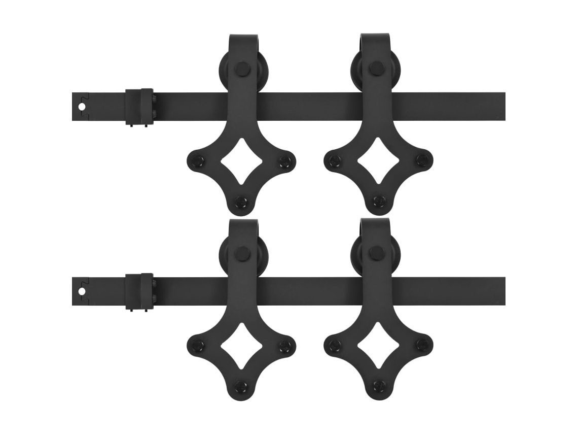 Sliding Door Hardware, Sliding Door Hardwares Vidaxl (183 Cm)