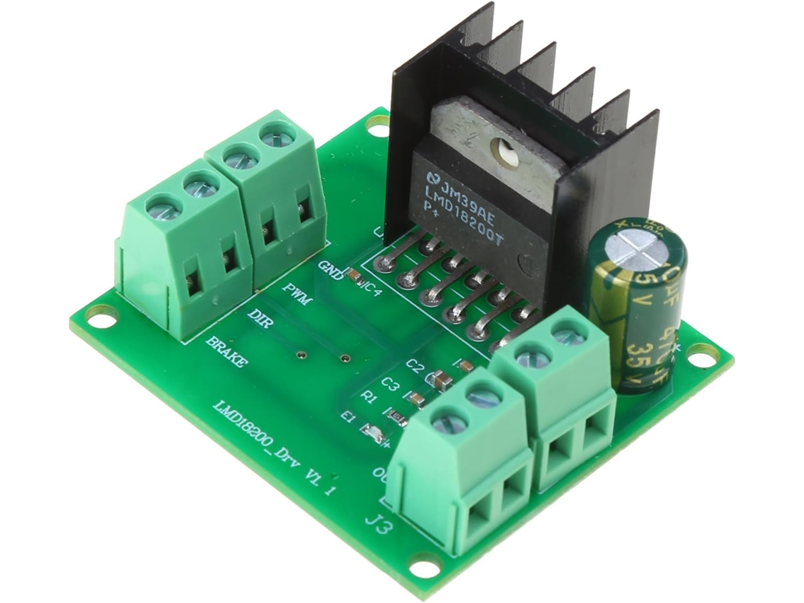 Módulo De Driver De Motor Ajustável 3 A 75 W Lmd18200t Para Módulo De Velocidade