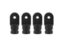 4 Peças Acessório De Teto Bimini Olho Nylon Tampa Capa Hardware Para Barco Marinho 3/4