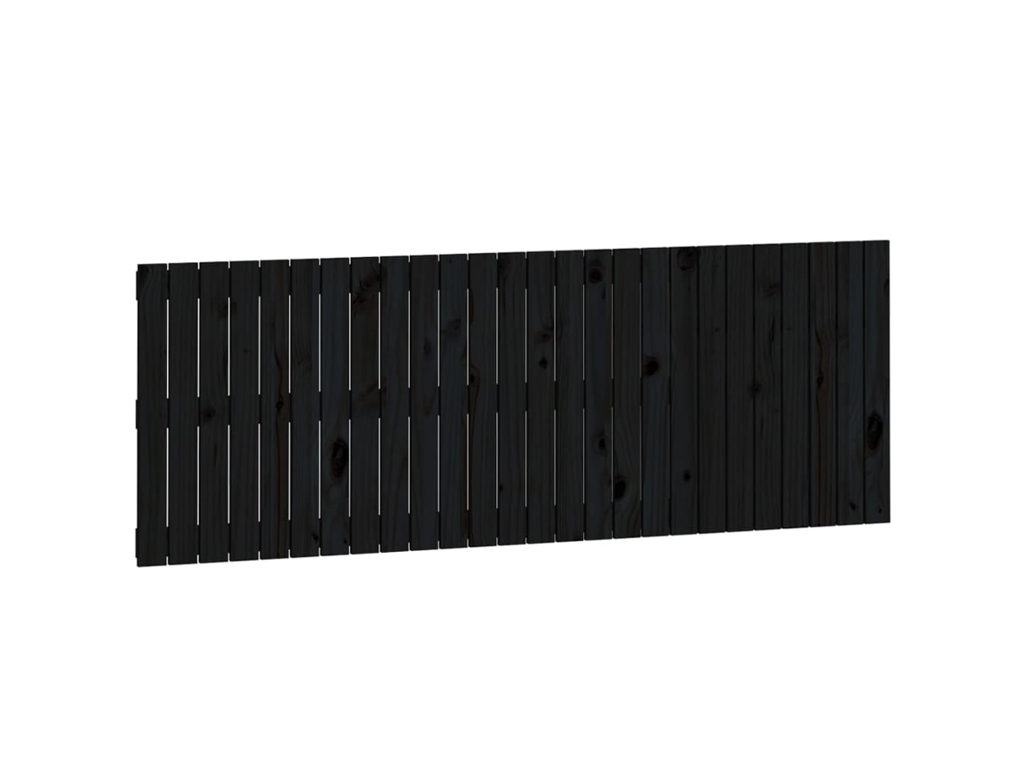 Wall Headboard, Wall Headboards Vidaxl Preto Madeira De Pinho (166 X 60 Cm)