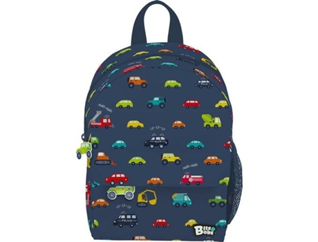 Mochila Escolar BITS&BOBS Cars (5 L - Azul Marinho)