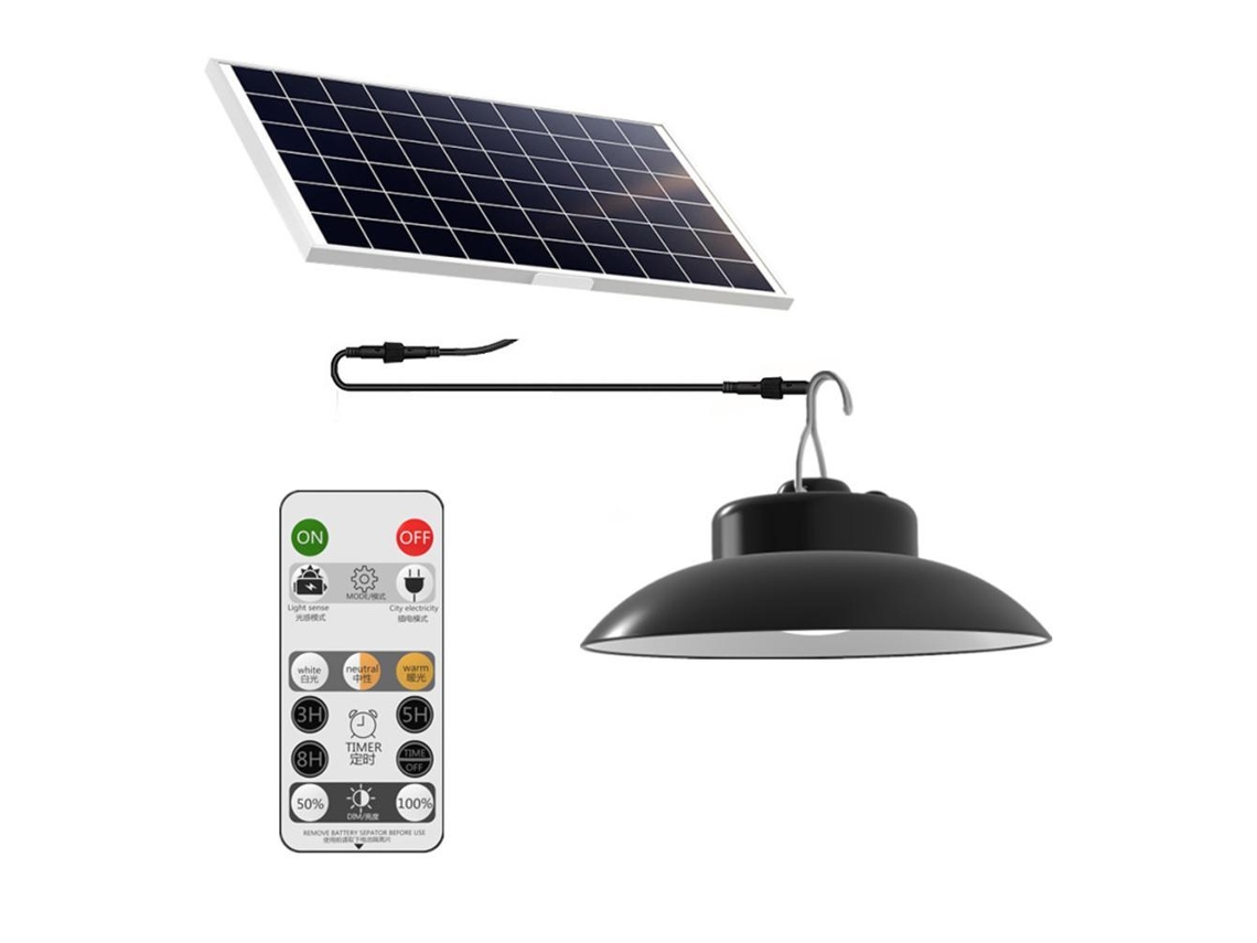 Luminárias Solares Led Externas com Pendentes CHABERLU