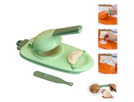 Fabricante De Bolinho Manual 2 Em 1, Molde De Ravioli Com Cortador De Ravioli, Molde De Bolinho, Faça Rapidamente A Pele Do Bolinho, Ferramenta
