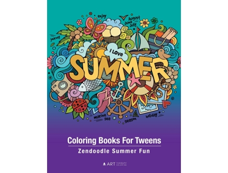 Livro Coloring Books For Tweens de Art Therapy Coloring (Inglês)