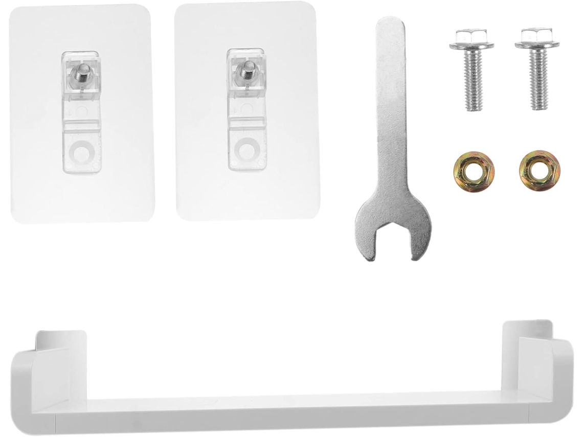 Organizador De Parede Em Formato U Para Banheiro, Com Grande Capacidade E Feito De Plástico Resistente