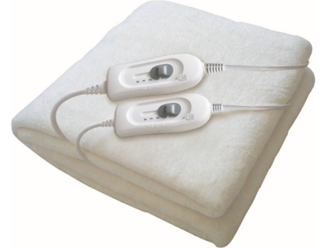 Aquecedor de Camas Elétrico Duplo  Smooth Dream Branco 2x60W