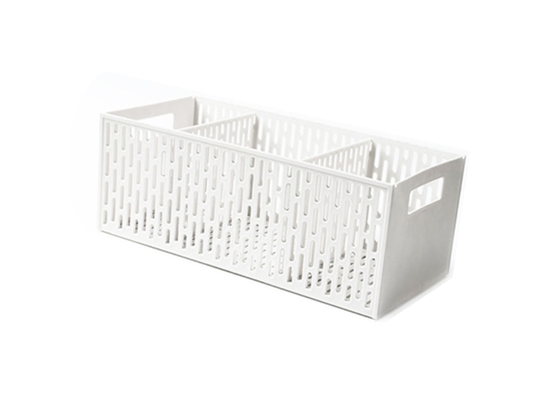 Cesta de armazenamento com 3 compartimentos S/MARCA