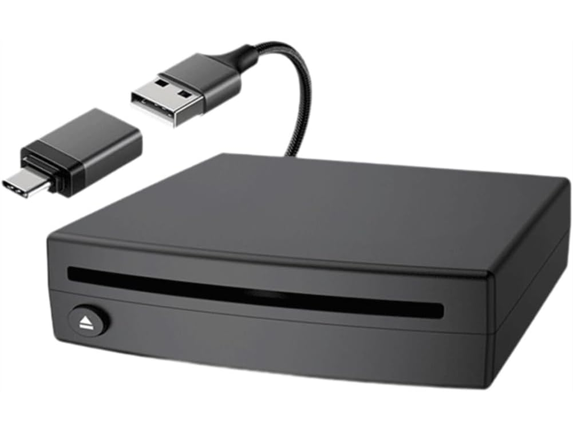 Leitor Cd Automotivo, De Externo Portátil Com Usb, Plug And Play, Compátivel Com Laptop, Computador Desktop