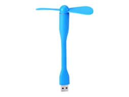 Mini Ventilador Usb Laxiscreed Em Forma De Cobra Azul, Portátil E Ideal Para O Trabalho Ou Viagens
