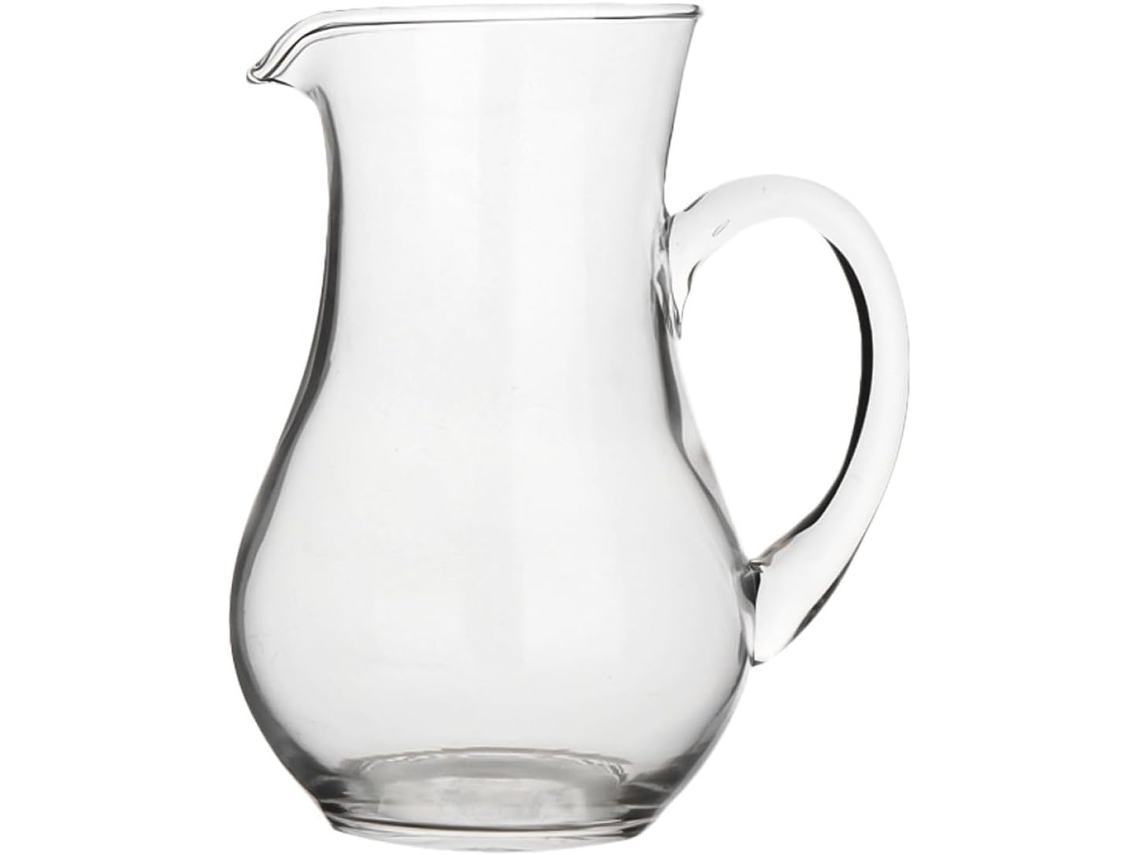 Decantador De Vinho Tinto De Vidro De 500ml Com Acabamento Função Prática