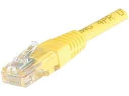 Cabo de Rede CONNECT (RJ45 - 15 cm - Amarelo)