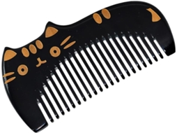Portátil Buffalo Chifre Pente Para Meninos E Meninas, Pequeno, Fino, Antiestático, Fácil de Cuidar.