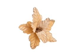 Laxiscreed Ramos De Flores Artificiais De Natal Com Flanela, 25cm, Ideal Para Decoração De Árvores E Guirlandas
