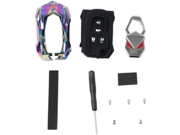 Cnthan7 Conjunto De 4 Capas Para Botões, Em Liga De Zinco E Silicone Colorido, Para Buick Allure 2010-2012
