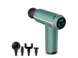 Pistola De Massagem Portátil, Pistola Elétrica De Fáscia Para Alívio Da Dor No Pescoço, Costas, Braço, Perna, Vibração Para Todo O Aquaforge