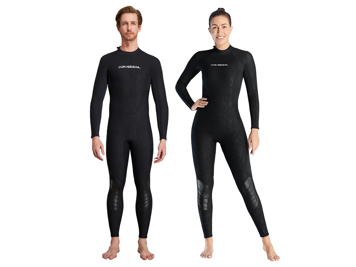Traje de Mergulho 3mm Unissex para Homens e Mulheres