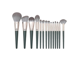 14pcs Pincéis Profissionais De Maquiagem Allinless