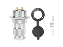 Awts conector de Enchufe de Aviación 30mm Adaptador de Energía Eléctrica 2 Pines para Equipos Industriales
