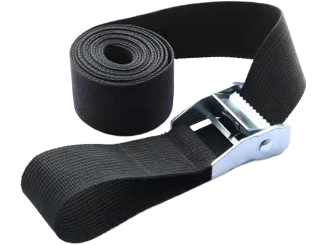 Cinta De Amarração Carga Nemaa, Preta, 6m X 25mm, Cinta De Catraca Reforçada, Bolsa Bagagem, Cinta De Amarração