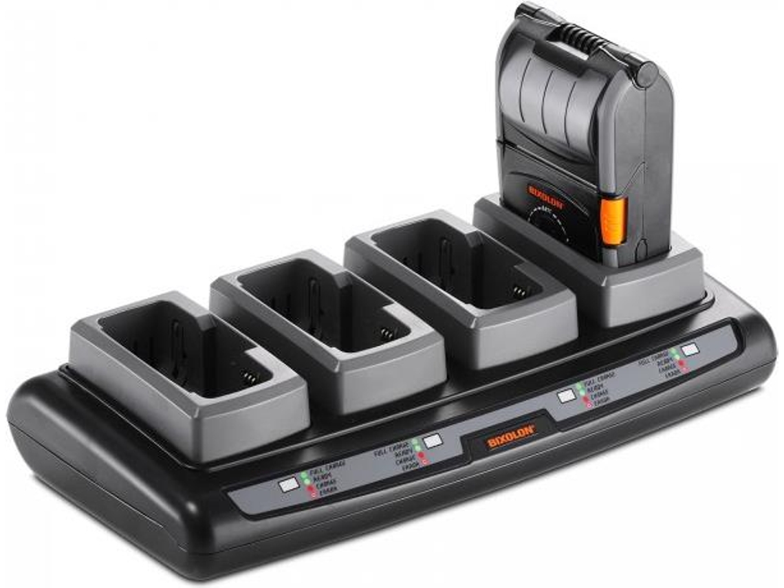 Quad Docking Cradle Pqd R210 Drucker Ladestation Ausgangsbuchsen 4 Für Bixolon Pbp R200 Bixolon