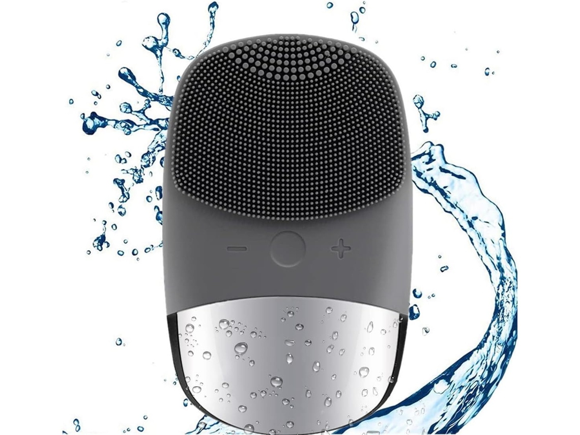 Escova De Limpeza Facial, Escova De Limpeza Facial Elétrica Recarregável Via Usb Em Silicone, Massajador Facial À Prova De Água