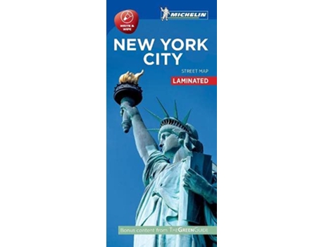 Livro Michelin New York City Map Laminated de Michelin (Inglês)