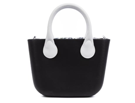 Mala De Mão De Mulher Libelulla Villanterio Interna Estampada Alças Enchimento Preto (20)