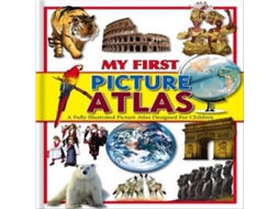 Livro My First Picture Atlas de North Parade Publishing (Inglês)