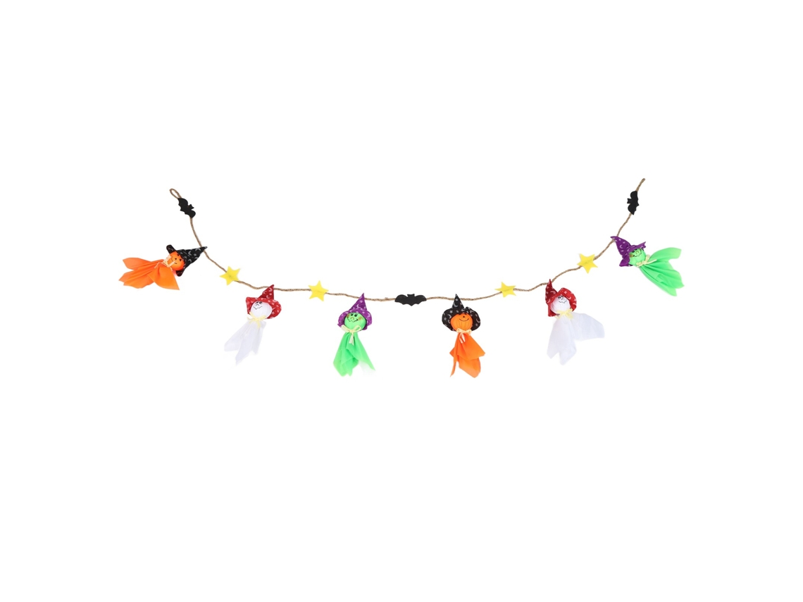 Boneca Pendurada Bruxa de Abóbora Decorativa de Halloween para Festa de Fantasia Bar com Sem Sino S/MARCA
