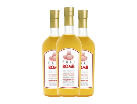 Licores JACOPO POLI Bomb Eierlikör Venezia (0.7 L - 3 Unidades)