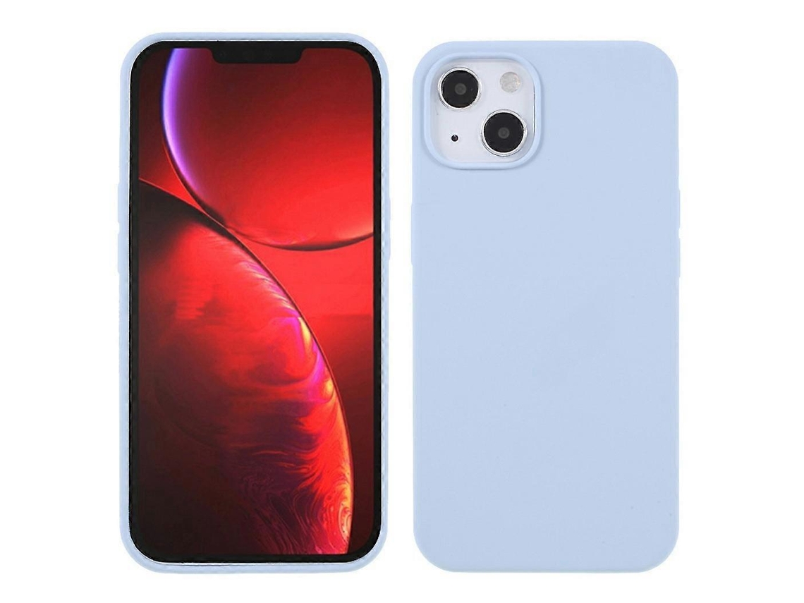 Capa Traseira De Silicone Sólido À Prova De Choque Para Iphone 15