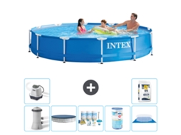 Intex Piscina Com Estrutura Redonda - 366x76 Cm - 8-peças S31739