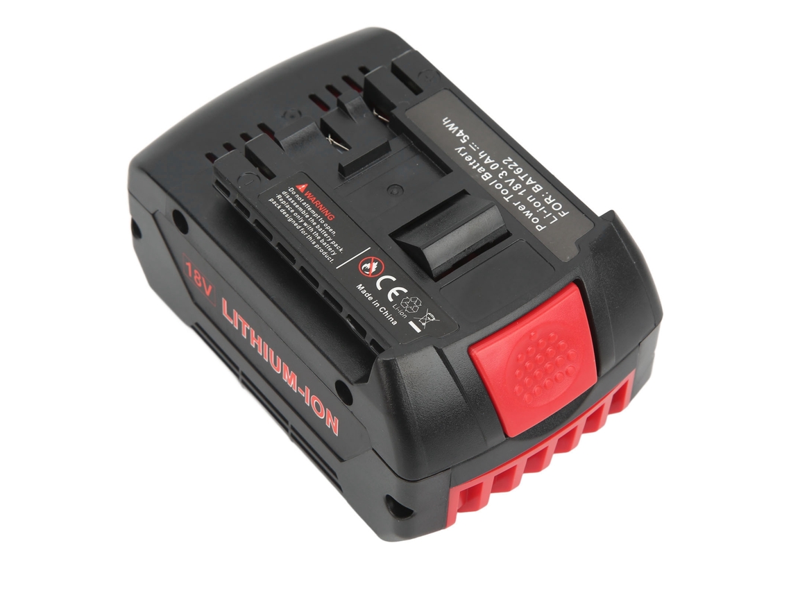 Bateria De Íon De Lítio 18v De Repuesto Para Ferramentas Elétricas Sem Fio Bosch Com Indicador Led