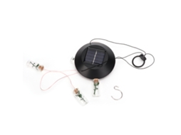Lâmpada Sino de Vento Solar LED, Decorativa, de Garrafa de Desejos, Jardim e Varanda | S/MARCA