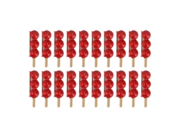 Primerox 20pcs Miniatura Amendoim de Açúcar Resina para Casinha de Bonecas Decoração Diy