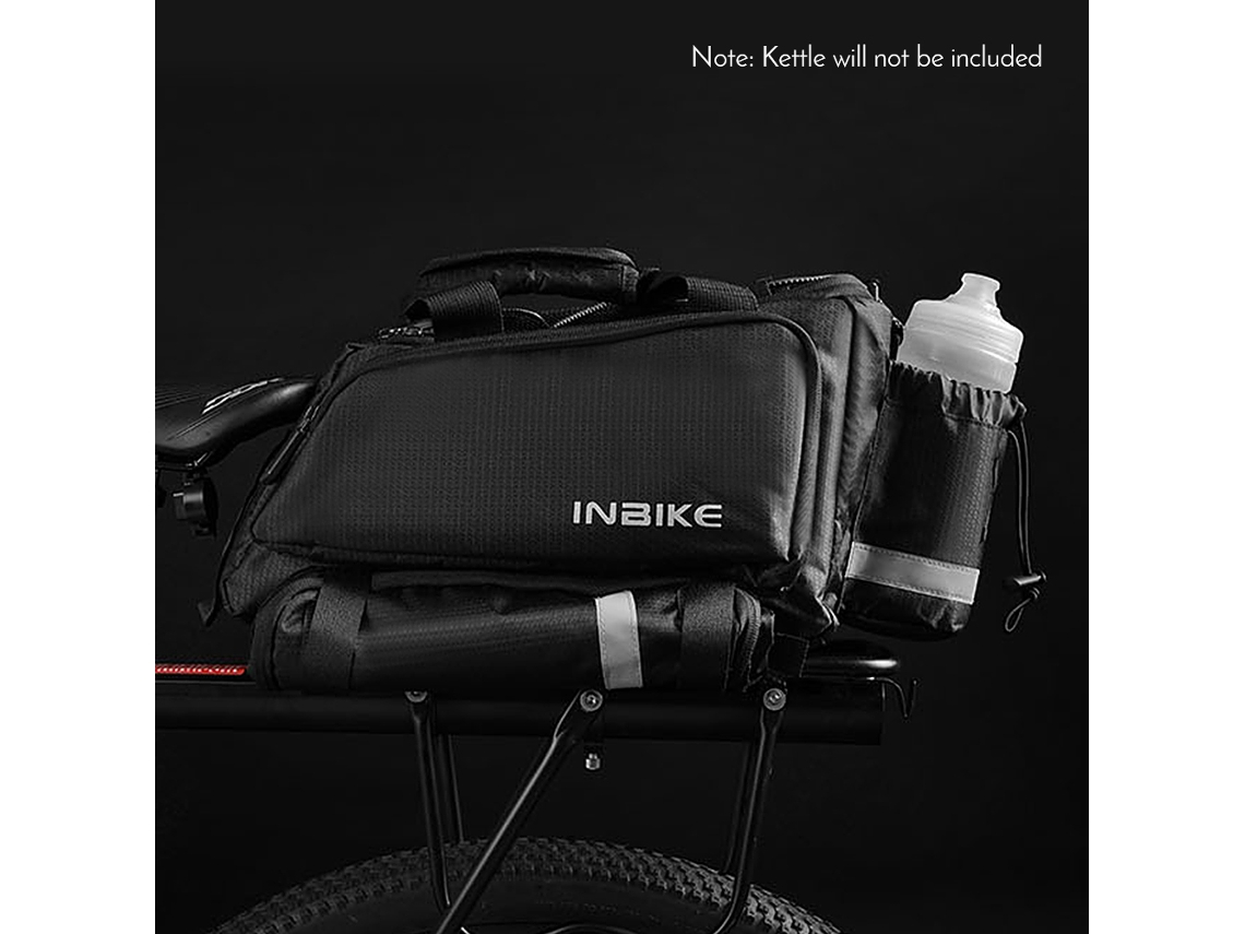 Bolsa Para Bicicleta 3 Em 1 Bolsa Traseira Com Alça Grande Capacidade Impermeável Para Mtb E Bike De Estrada