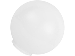 Redondo Cm Durável Macio para Jardim Branco SFUSHOS