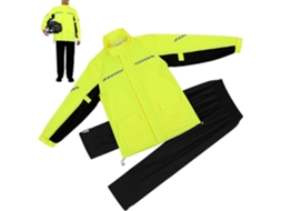 Conjunto de Ciclismo Impermeável Masculino Tamanho Xxl: Jaqueta de Nylon e Calça Para Chuva