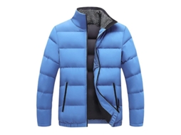 Fasst Jersey de Punto con Capuz y Cuello Alto para Hombre