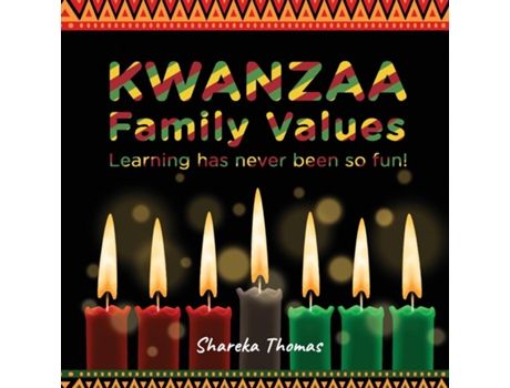 Livro Kwanzaa Family Values de Shareka Thomas (Inglês)
