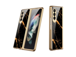 Capa de Telefone LAXISCREED para Samsung com Proteção de Tela Dobrável