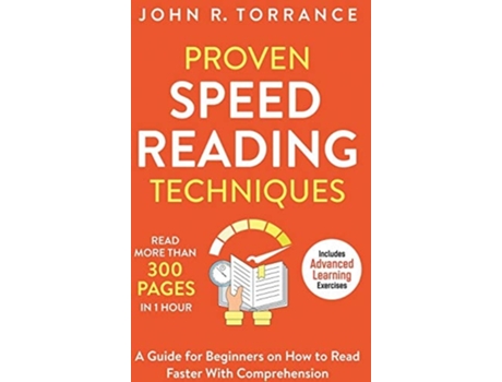 Livro Proven Speed Reading Techniques de John R Torrance (Inglês - Capa Dura)