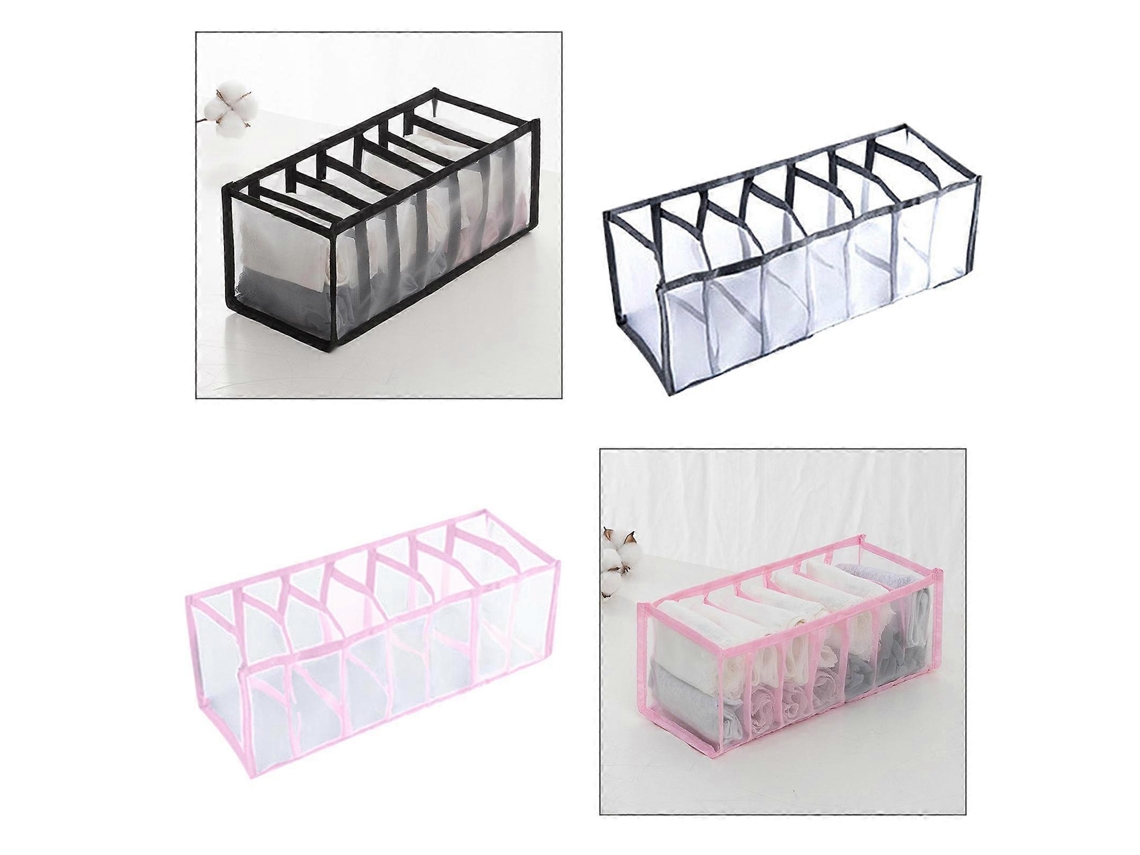 Caixas Organizadoras Dobráveis ​​com 7 Grades Para Roupas Íntimas, Calcinhas E Sutiãs. Olysi Shop