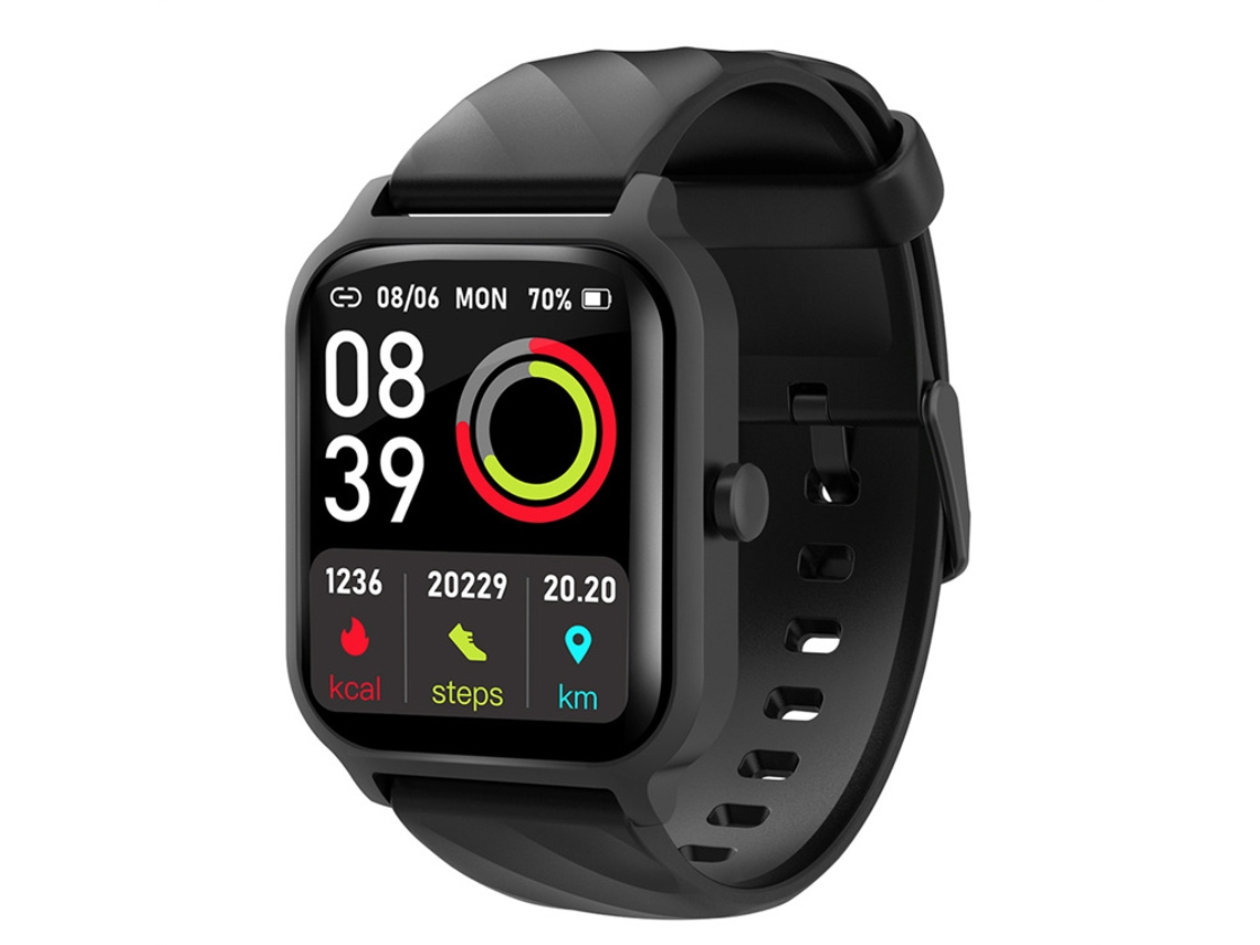 SHAH ARPAN Smartwatch Lw82 Pro Esporte Fitness Preto para Monitoramento de Frequência Cardíaca/Sono