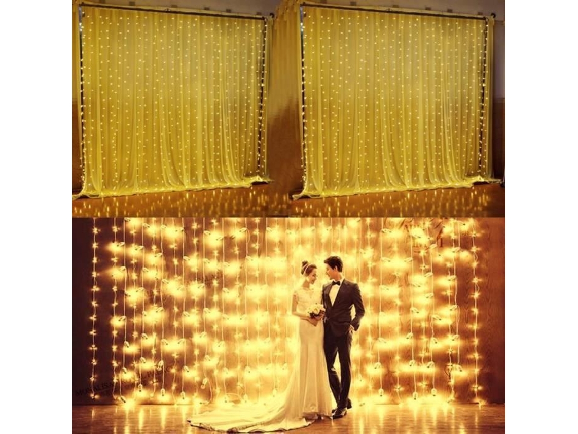 Guirlanda de luz - 300 LEDs - Branco S/MARCA