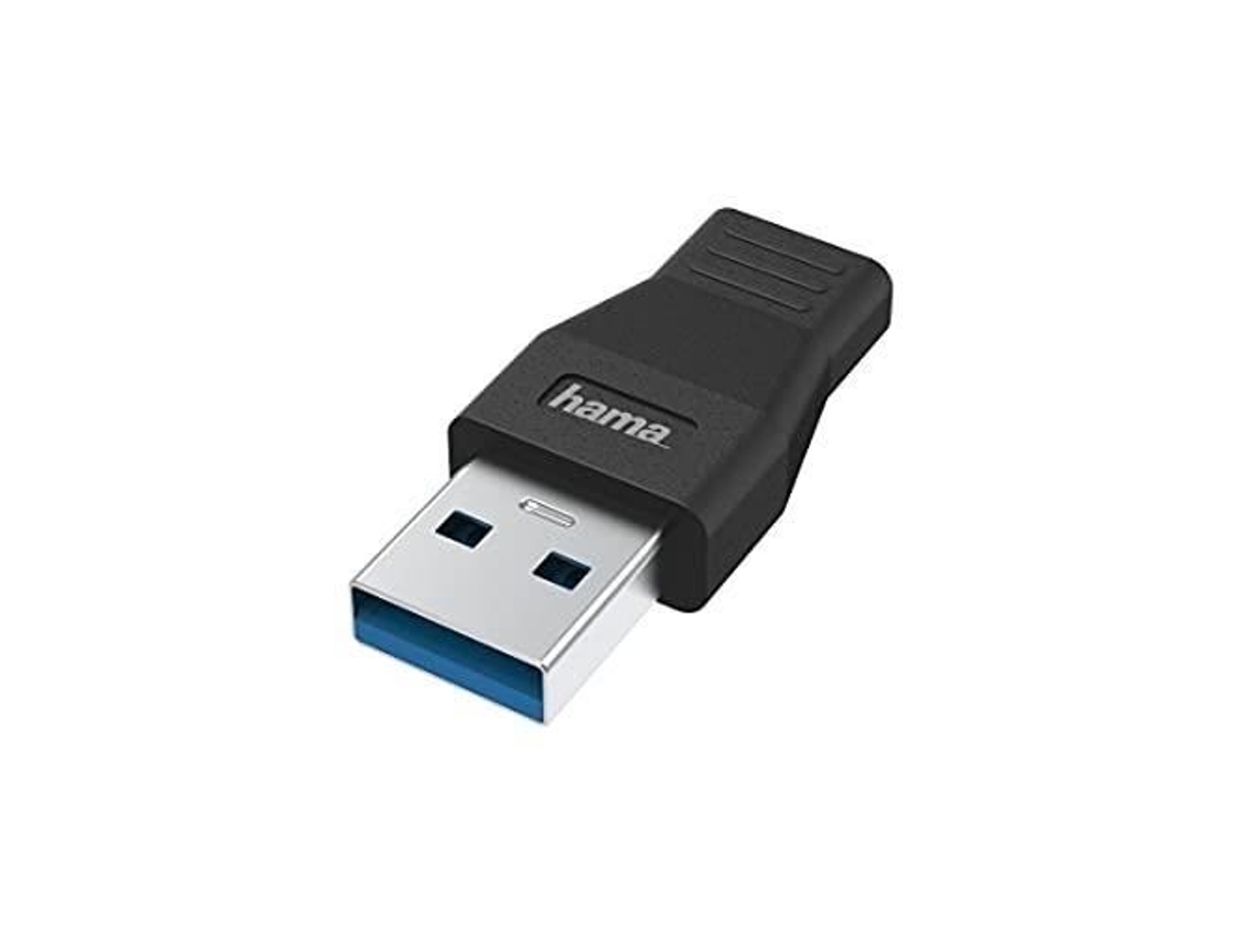 Adaptador Usb Plug Usb-A Porta Usb-C Usb 3.2 Gen1 5 Gbit-S HAMA