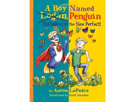Livro a boy named penguin de aaron lapedis (inglês)