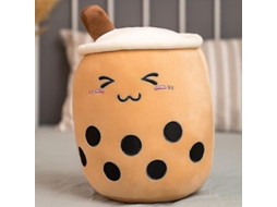 2026 muñeco Peluche de Té de Bolhas com Rosto Sorridente 24/35/50/70cm para Decoração Presente Travesseiro